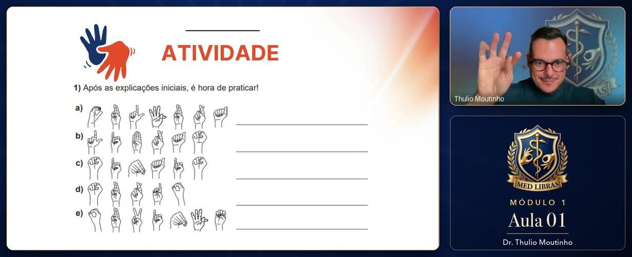 Aula 01 — atividade prática de datilologia